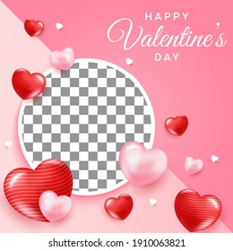 Poster social media for valentine's day