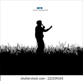 Poster for sports championships and concerts