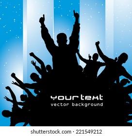 Poster for sports concerts and championships
