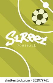 Poster street football