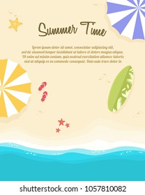 Poster of summer day collection