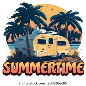Poster for Summertime 2023 in Beach