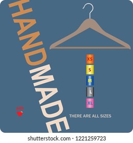 Poster for tailors handmade. There are all sizes.