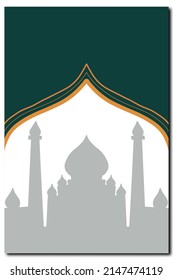 poster template backgrounds. can be used for religious backgrounds, especially Islam