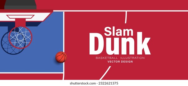 poster template for a basketball tournament design. sport concept. vector illustration