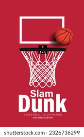 poster template for a basketball tournament design. sport concept. vector illustration