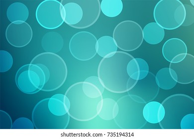 Poster Template with Bokeh Effect. Concert, Party, Theater, Dance, Presentation & Show Design. Colorful Space. Vector illustration