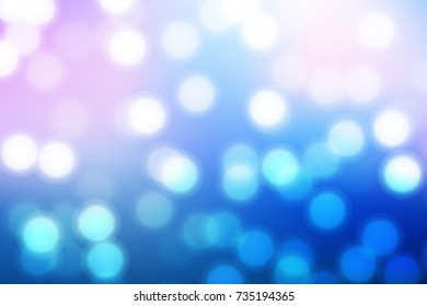 Poster Template with Bokeh Effect. Concert, Party, Theater, Dance, Presentation & Show Design. Colorful Space. Vector illustration