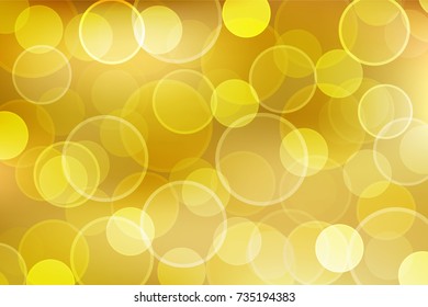 Poster Template with Bokeh Effect. Concert, Party, Theater, Dance, Presentation & Show Design. Colorful Space. Vector illustration