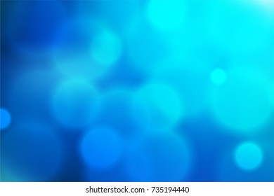 Poster Template with Bokeh Effect. Concert, Party, Theater, Dance, Presentation & Show Design. Colorful Space. Vector illustration