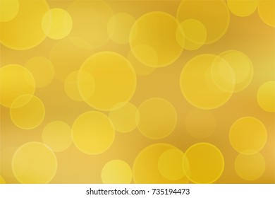 Poster Template with Bokeh Effect. Concert, Party, Theater, Dance, Presentation & Show Design. Colorful Space. Vector illustration