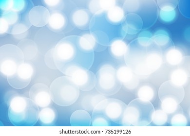 Poster Template with Bokeh Effect. Concert, Party, Theater, Dance, Presentation & Show Design. Colorful Space. Vector illustration