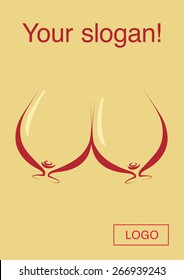 Poster template a?? cheers boobs