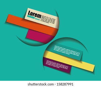 Poster Template. Design template for you text.
