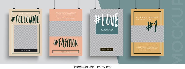 Poster template. Easy to adapt to brochure, annual report, magazine, poster, card, corporate presentation, portfolio, flyer, banner, website, app