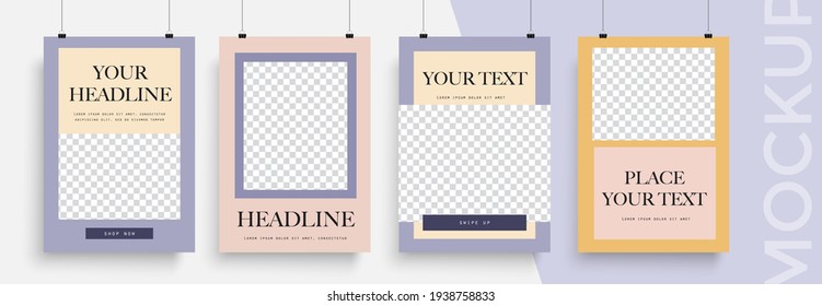 Poster template. Easy to adapt to brochure, annual report, magazine, poster, card, corporate presentation, portfolio, flyer, banner, website, app