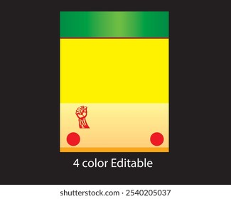 Poster Template EPS 18X23 Size Editable Vector.eps