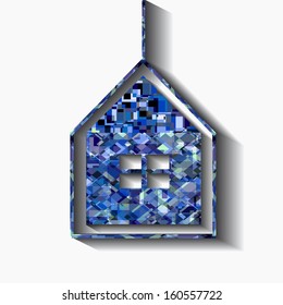 poster template. house