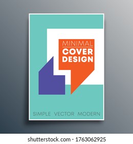 Plantilla de afiches con diseño de comillas para planilla de volante, afiche, portada de folleto, tipografía u otros productos de impresión. Ilustración vectorial.