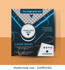 poster template vector art design