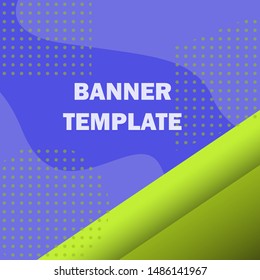 poster template, vector design banner, abstract background.