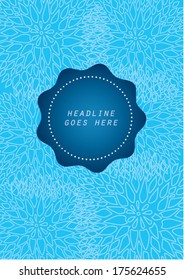 poster template vector/illustration / background/ greeting card/ abstract web design