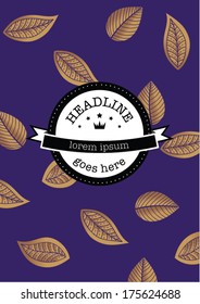 poster template vector/illustration / background/ greeting card/ abstract web design