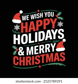 a poster that says we wish you western christian holiday and western christian holiday.