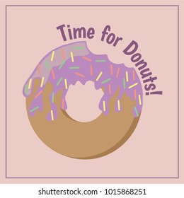 poster time for donut