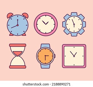 poster of timer clocks bundle