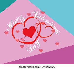 poster typhography backgrounds valentines day