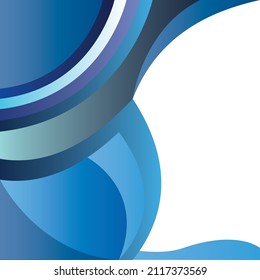 Poster vector background navy blue color