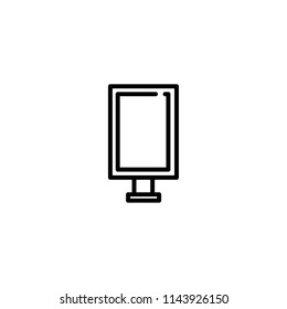 Poster vector icon