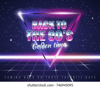 The Poster In Vintage Style On A Retro Party Banner, Invitation, Flyer, Advertising. Vector Illustration Of Retro Disco And Dance. Old Microphone. Other Variations You Can Find In My Portfolio.