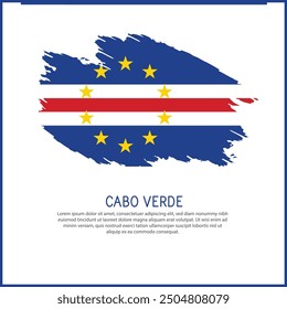 a poster with the word Cabo-Verde be  on it