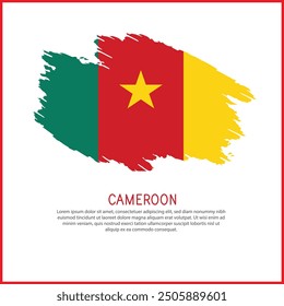 a poster with the word Cameroon be  on it