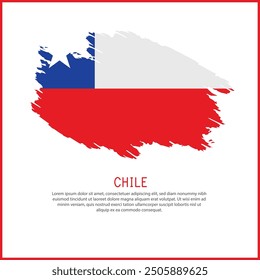 a poster with the word Chile be  on it