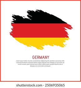 un afiche con la palabra Alemania