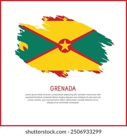 a poster with the word Grenada be  on it