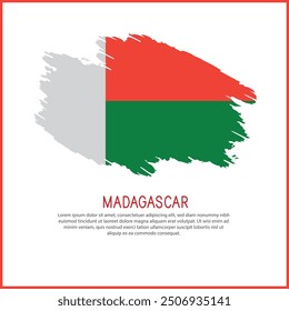 a poster with the word Madagascar be  on it