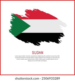 a poster with the word Sudan be  on it