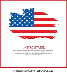 a poster with the word United-States be  on it