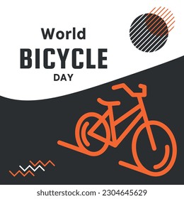 a poster of World Bicycle Day