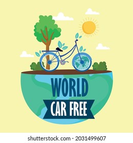 poster of world car free day image