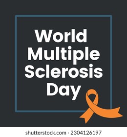 a poster of World Multiple Sclerosis Day