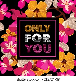 Poster,banner, design template. Summer background.