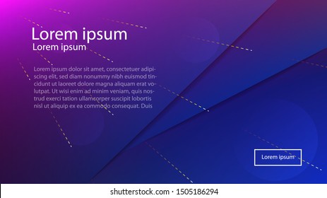 The poster/page cover picture of the minimal geometric pattern background. ( vector )