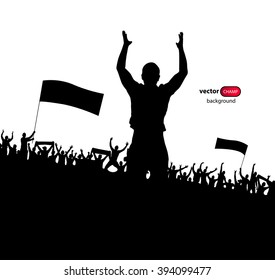 Posters Cheering Fans Stock Vector (Royalty Free) 394099477 | Shutterstock