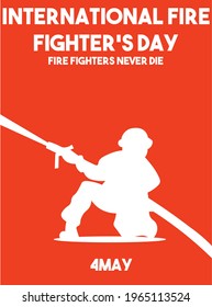 posters for international firefighters day 2021