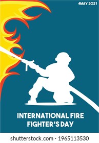 posters for international firefighters day 2021